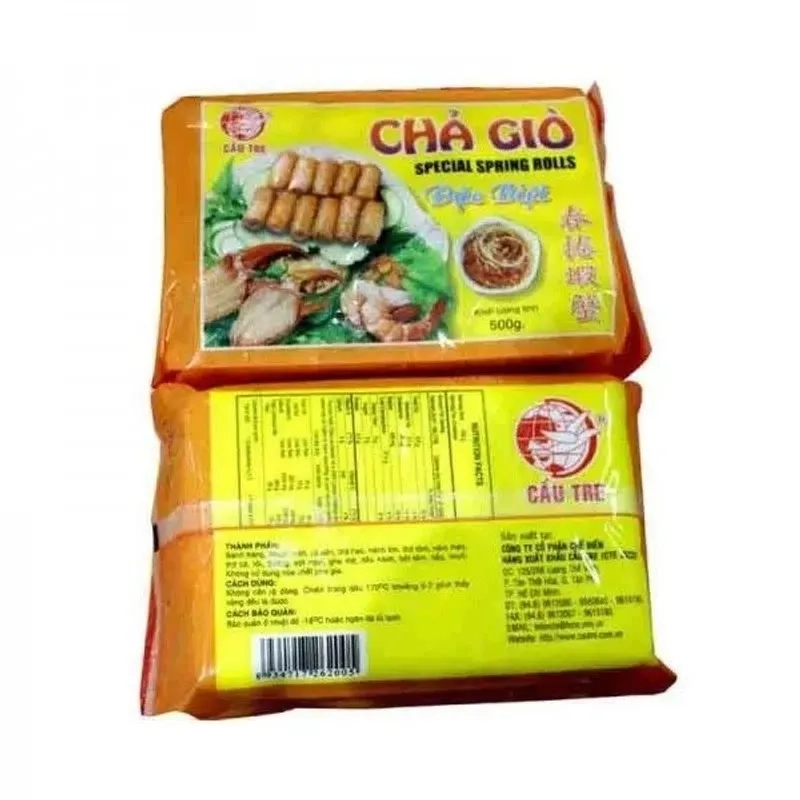 Chả giò đặc biệt cầu tre