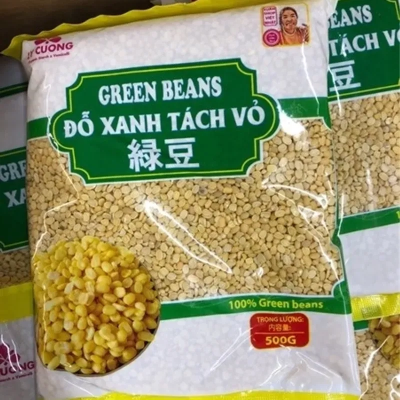 Đỗ xanh tách vỏ