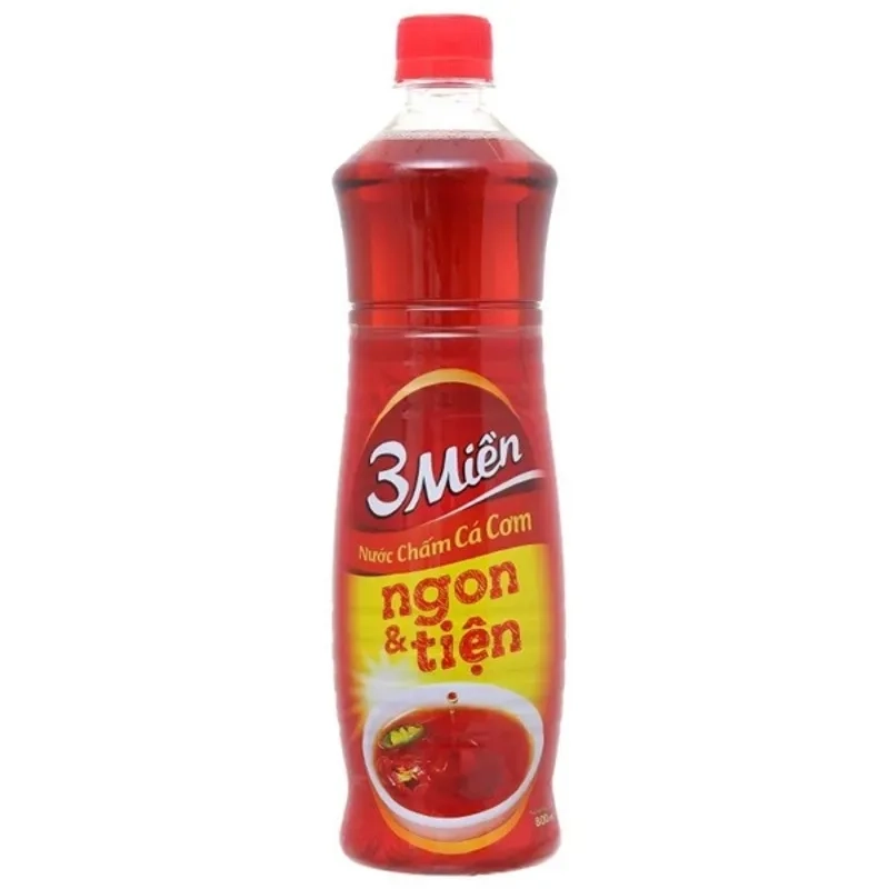 Nước chấm cá cơm 3 miền