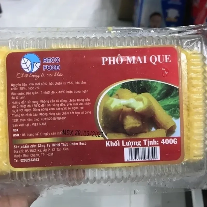 Phô mai que j&j 13c