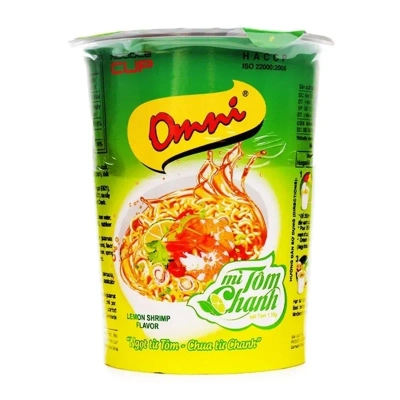 Hình ảnh sản phẩm Mì tôm chanh omni ly 65g - Xuân Shop Việt Nhật Kawagoe